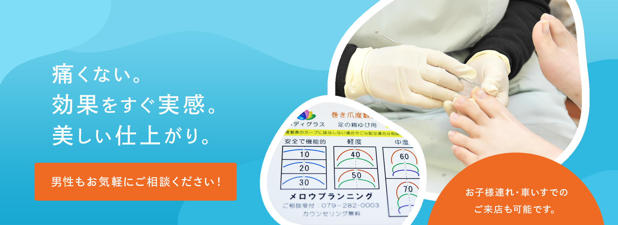 痛くない・効果をすぐ実感・美しい仕上がり